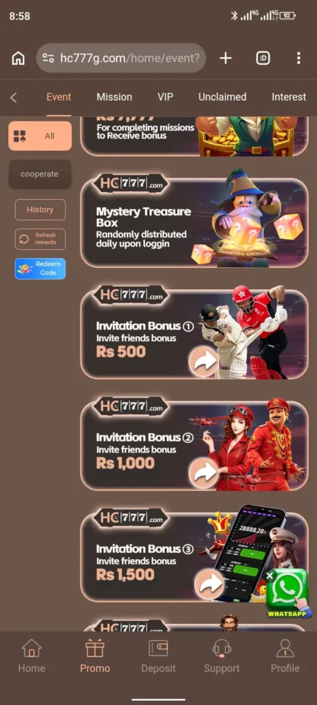 HC777 Game